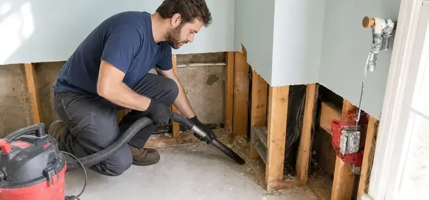 Water-damaged drywall — drywall water damage repair in Provo, UT by Bailey Water Damage Restoration